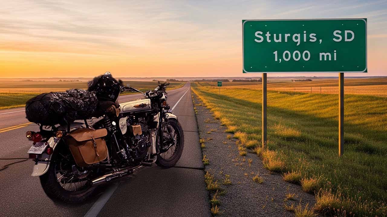 1,000 miles in 24 hours on a 450... barely