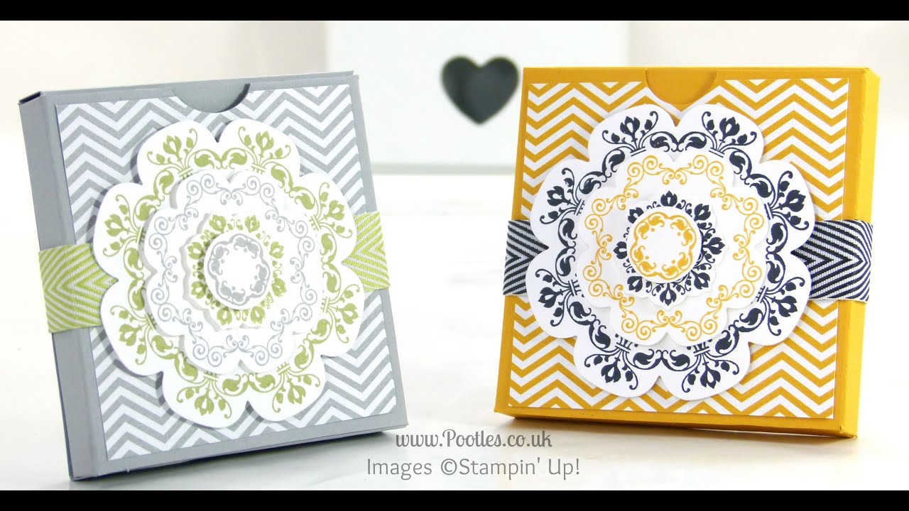 Slimline Fold Flat Box Tutorial