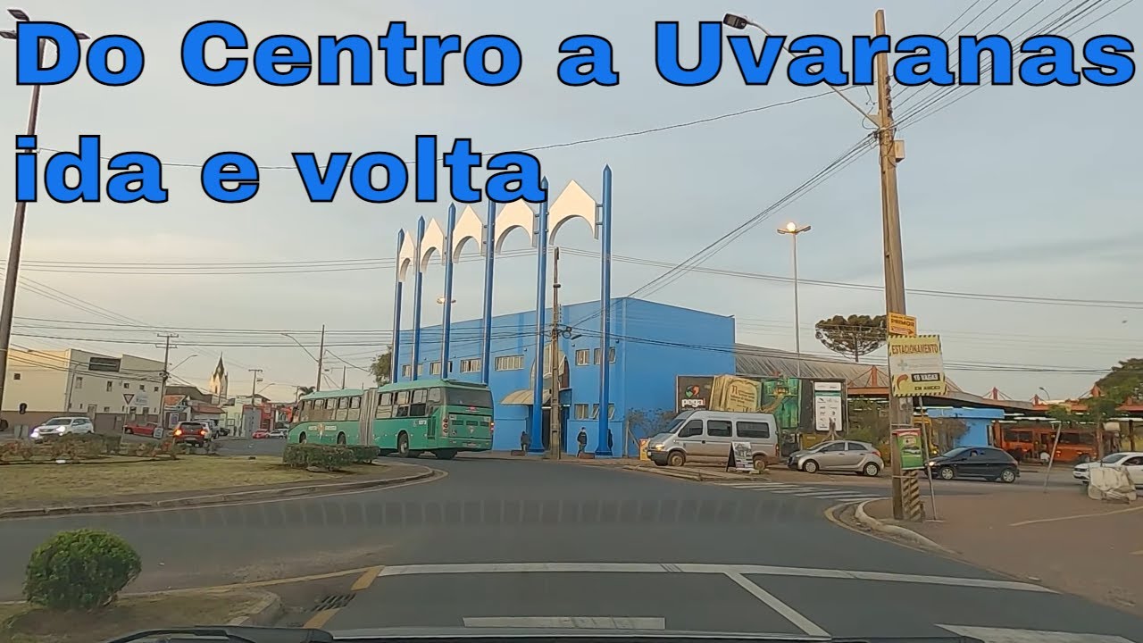 Do centro ao bairro de Uvaranas ida e volta