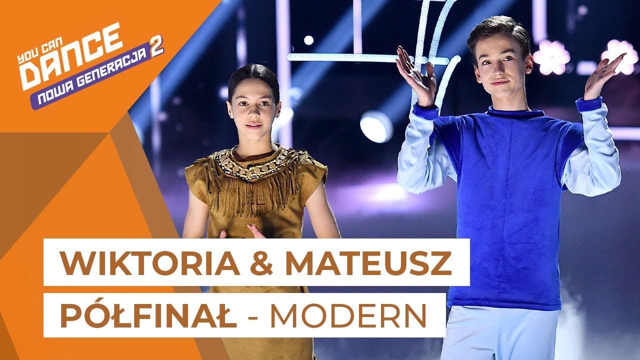 Wiktoria & Mateusz - P&oacute;łfinał (Modern) || You Can Dance - Nowa Generacja 2