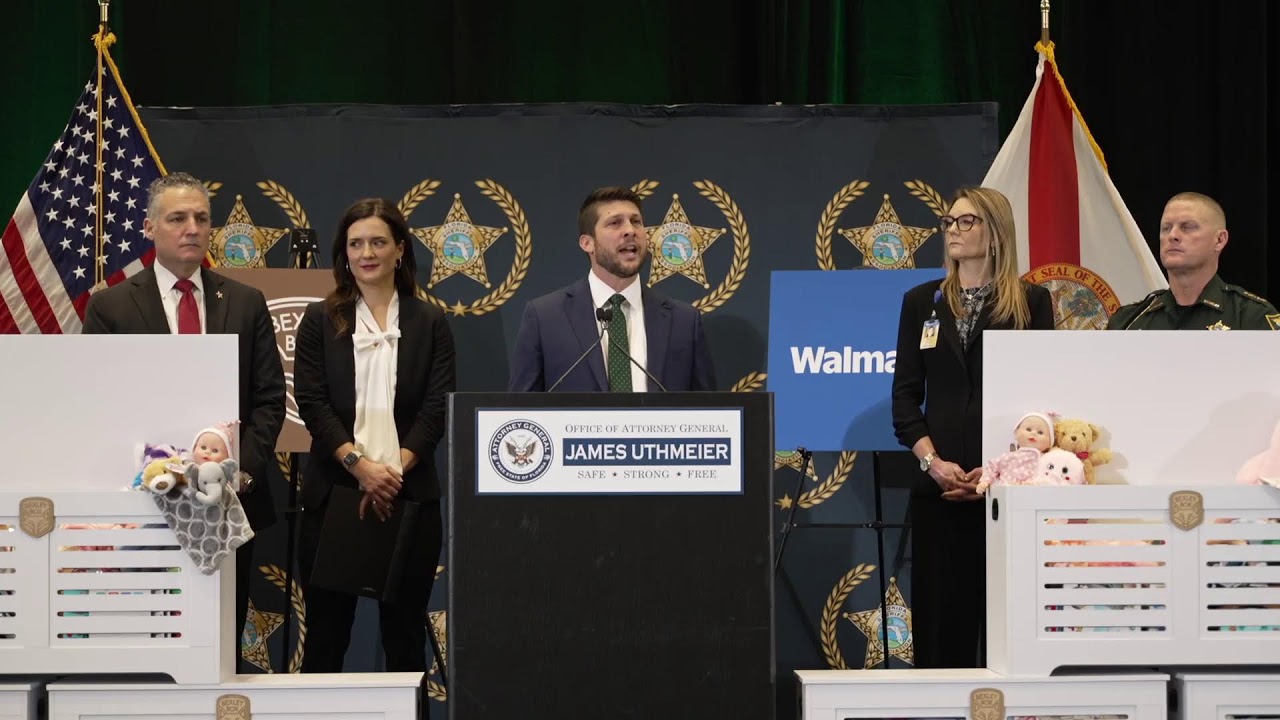 AG James Uthmeier joins Sheriffs Hardwick and Lemma to launch initiative for victims' children