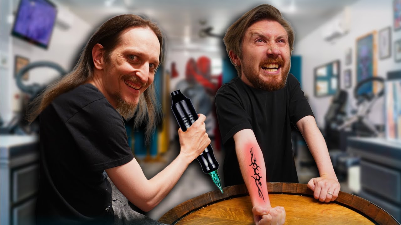 We gave each other some SICK tattoos!