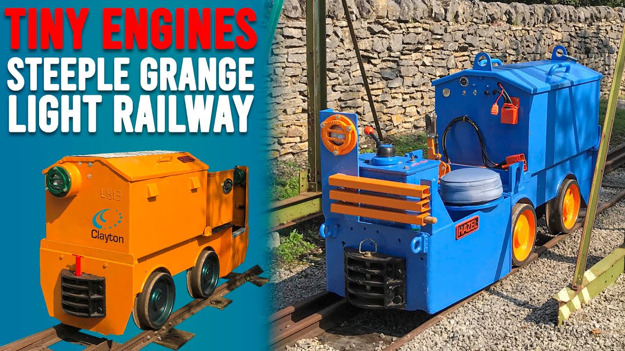 The Tiny Engines Of The Steeple Grange Light Railway