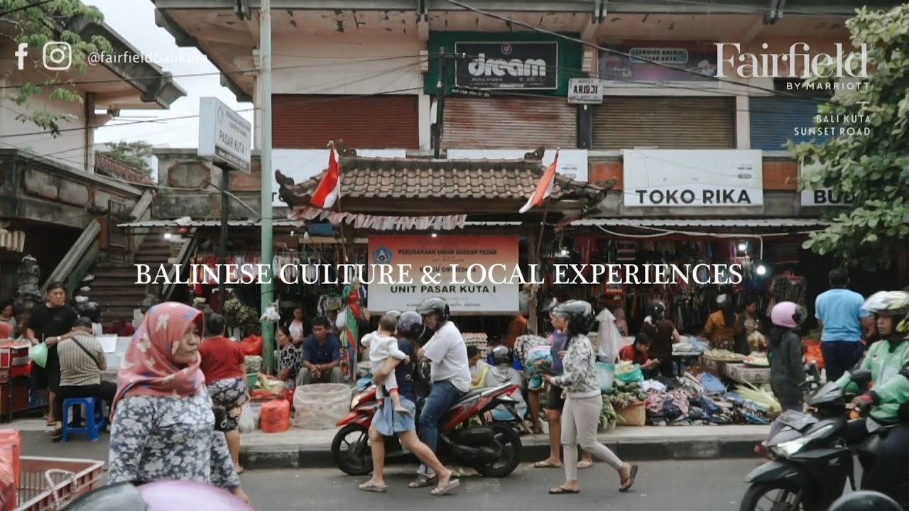 Balinese Local Culture | Fairfield by Marriott Bali Kuta Sunset Road | A video by AITIMEDIA