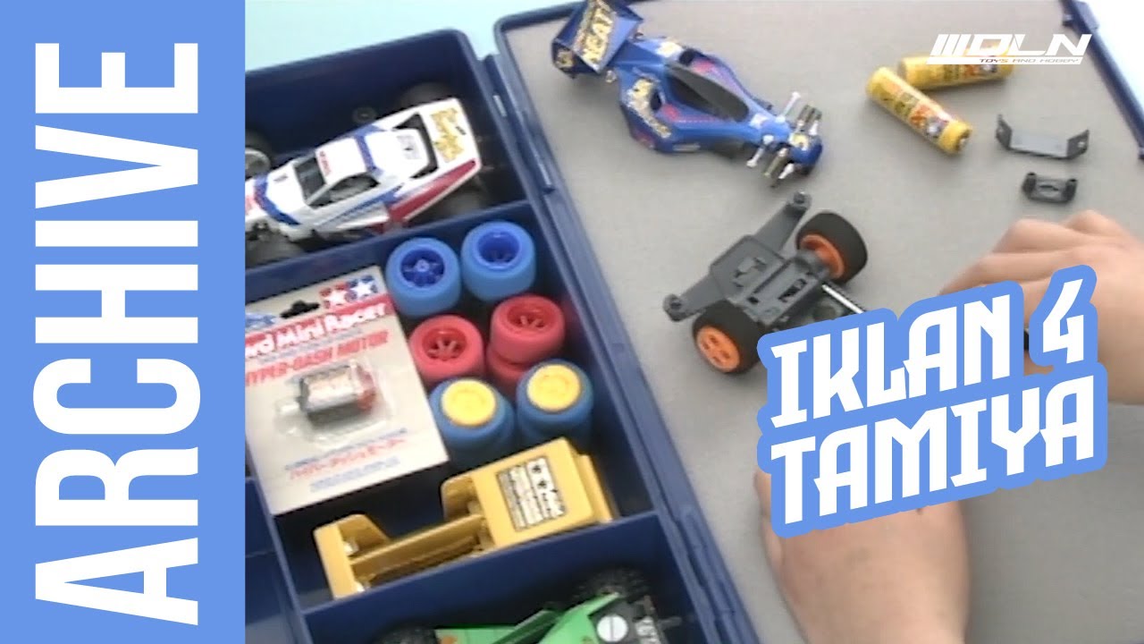 Iklan Jadul Tamiya mini 4wd upgrade parts, tuneup parts dan accessories. old TV commercial part 4
