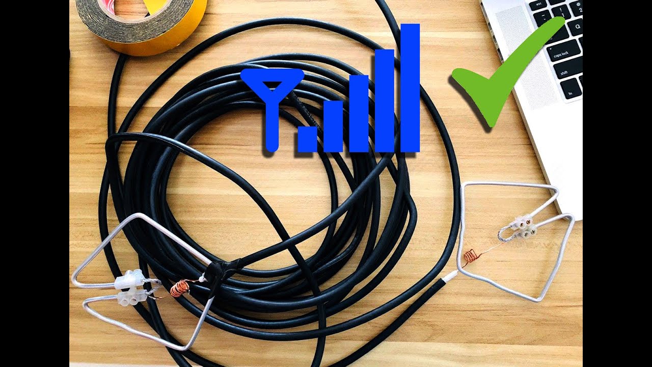 Homemade portable 4g LTE signal booster