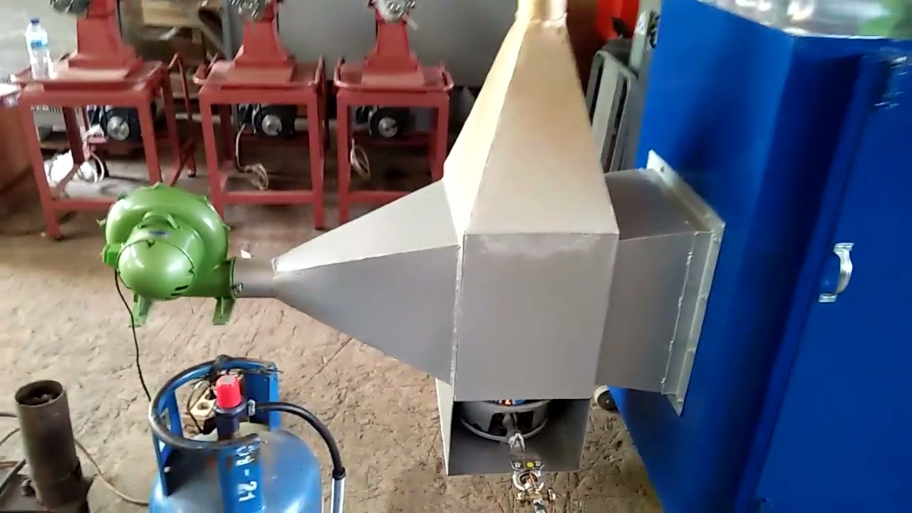 GAS POWERED COPRA DRYER.