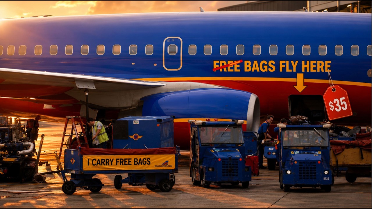 Что случилось с Southwest Airlines? (Это гораздо серьезнее, чем просто платный багаж)