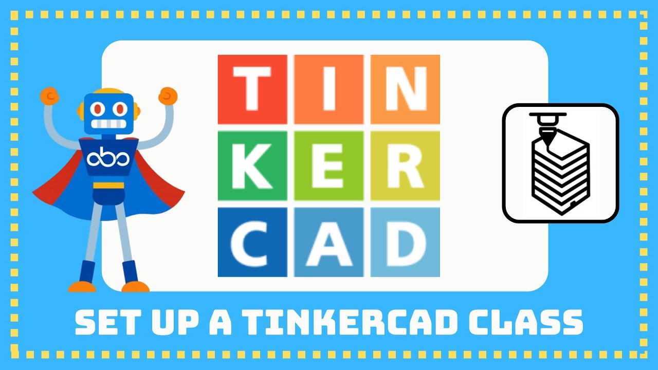How to create classes in Tinkercad, add students, and design 3D models for the EU FOR ALL project