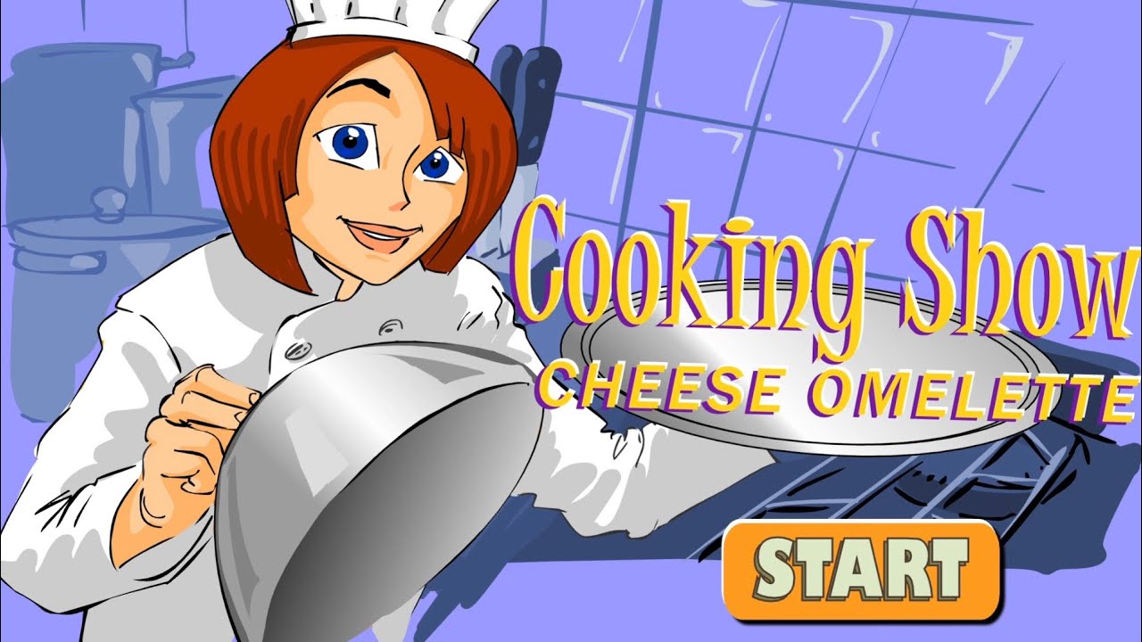 Cooking Show - Cheese Omelette (Online Flash Game) - Tutorial