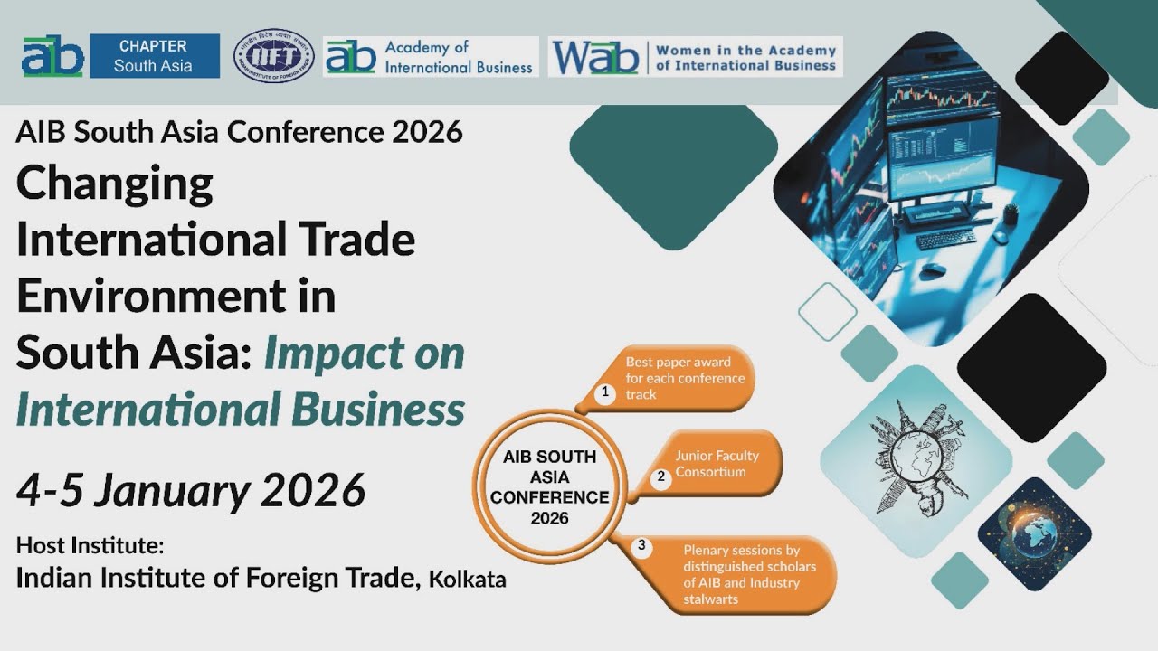 AIB South Asia Conference - 2026 || Conference Award Ceremony & AIB South Asia Business Session