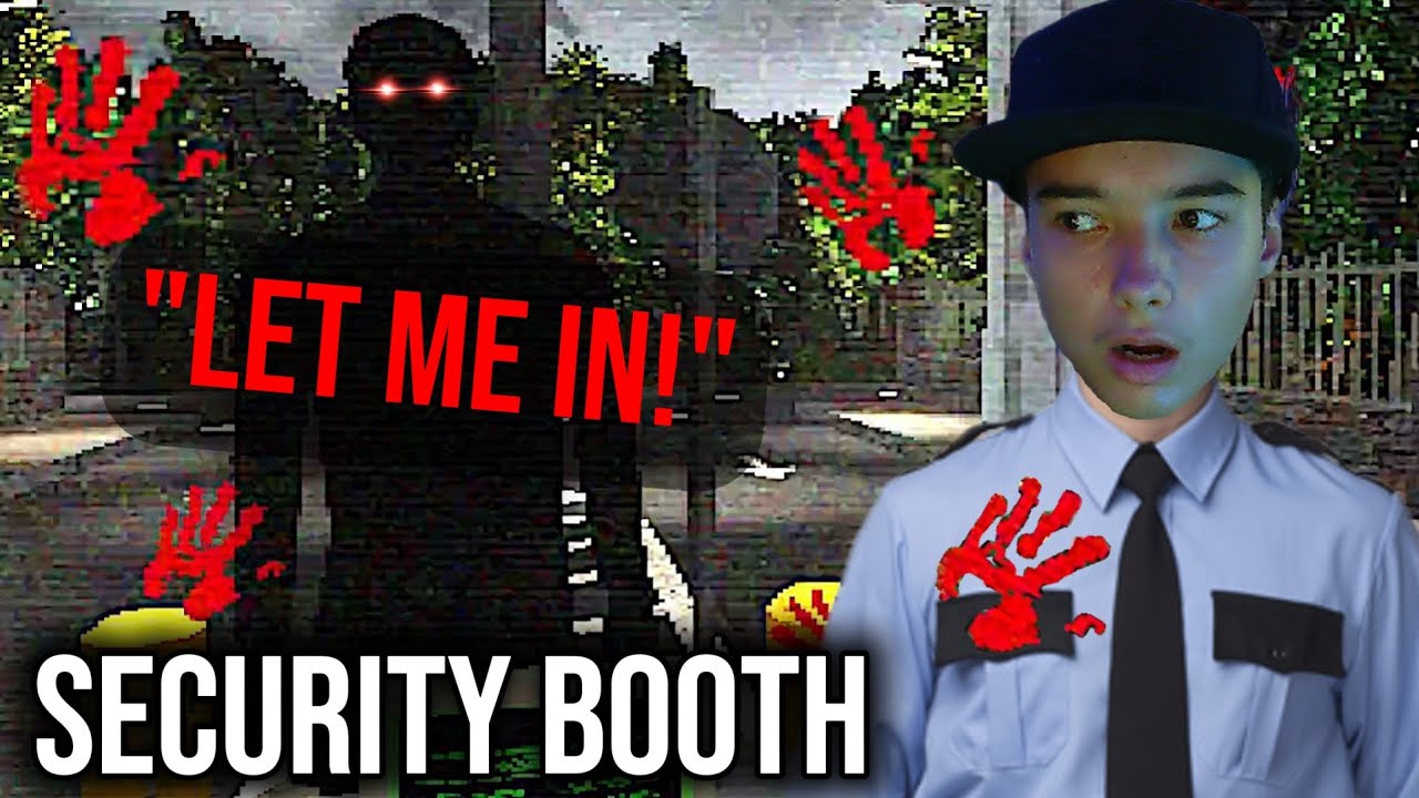 I LET IN THE WRONG PERSON! [Security Booth] - Indie Horror Game