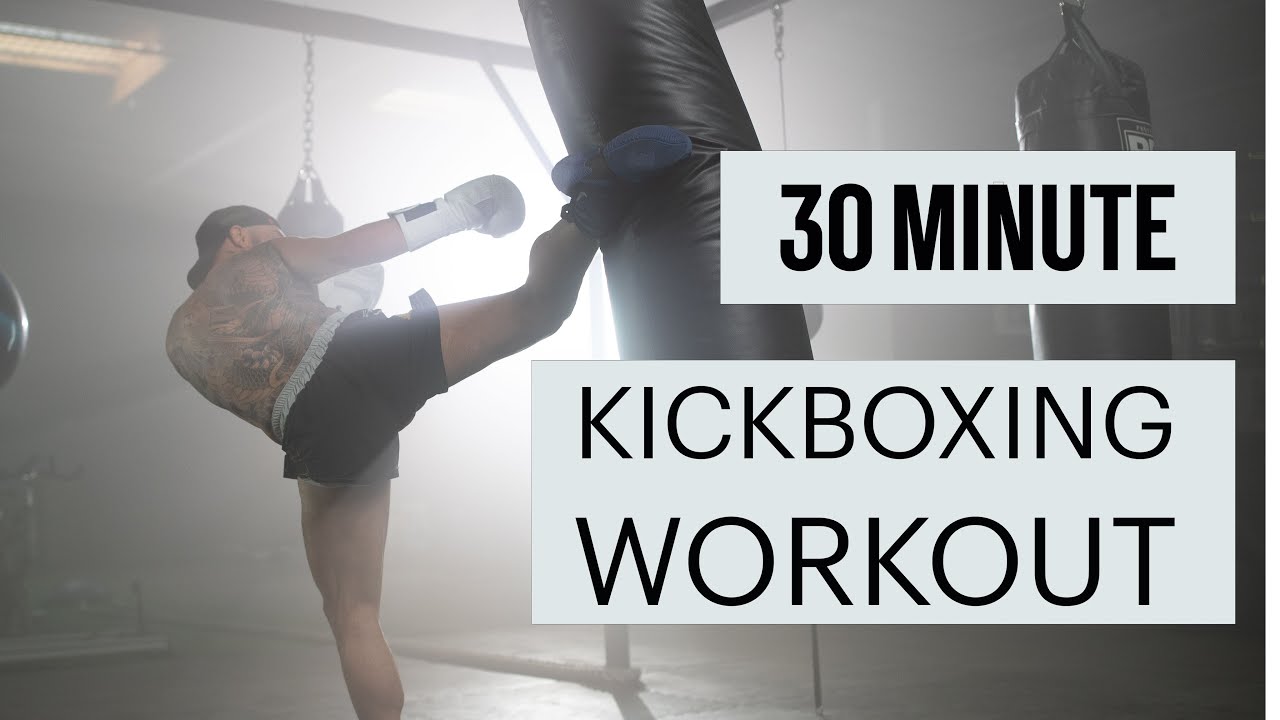 INTENSE 30 MINUTE KICKBOXING HIIT | Heavy Bag Workout For Ultimate Fat Burning