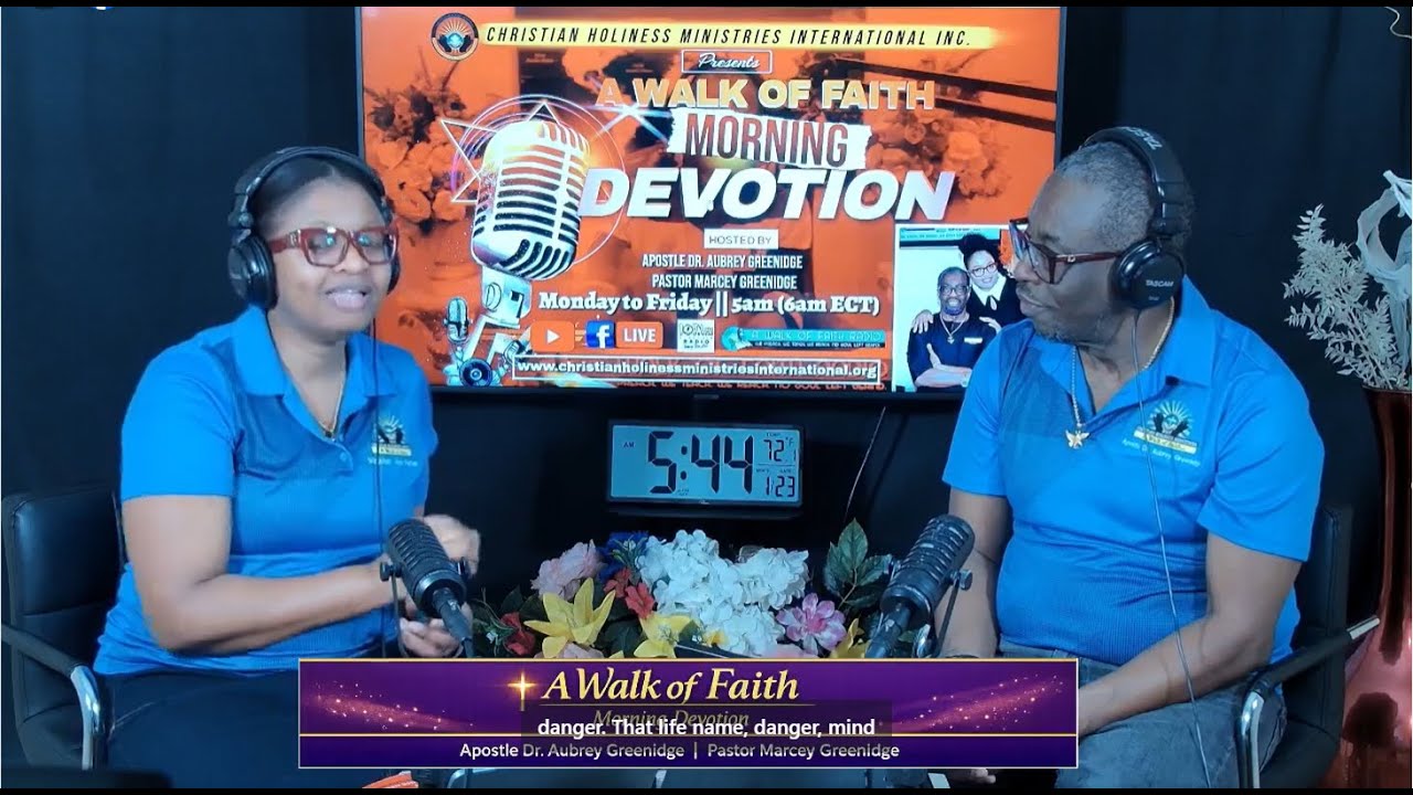 A Walk of Faith Morning Devotion (23rd Jan. 2026) God speaks in difficult circumstances | DANIEL