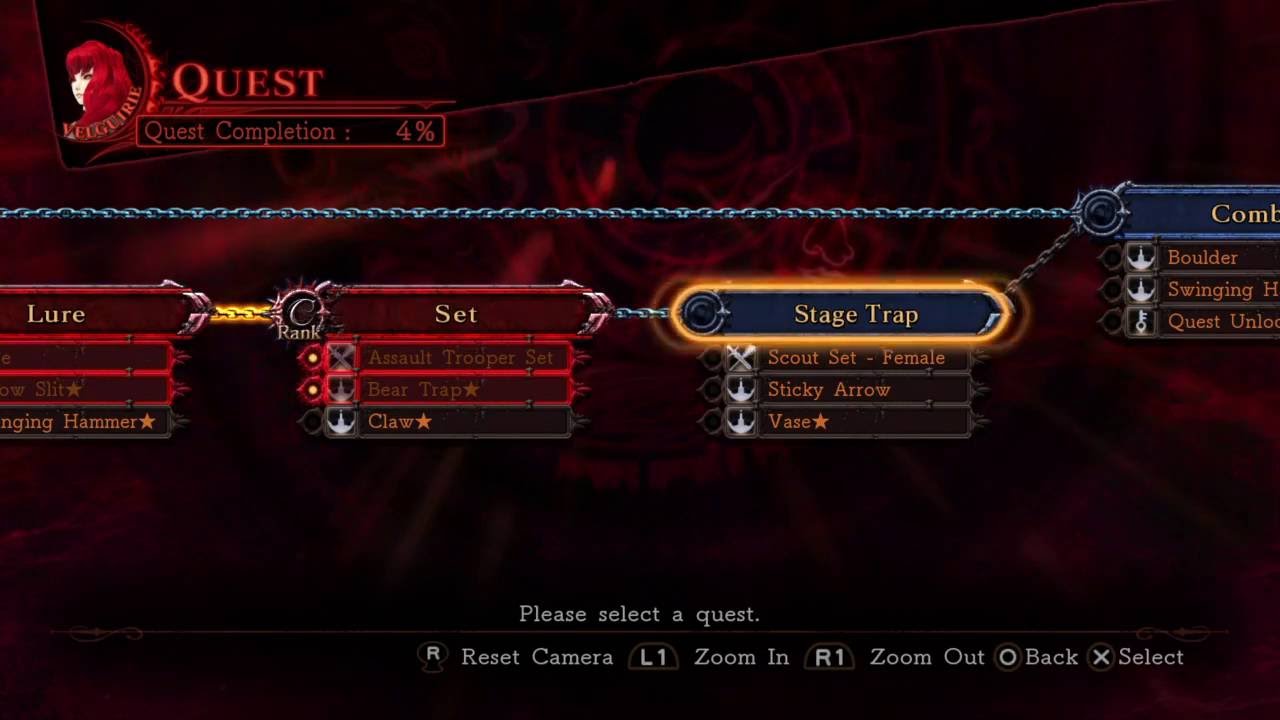 Deception IV: Velguirie Quest Line - Stage Trap