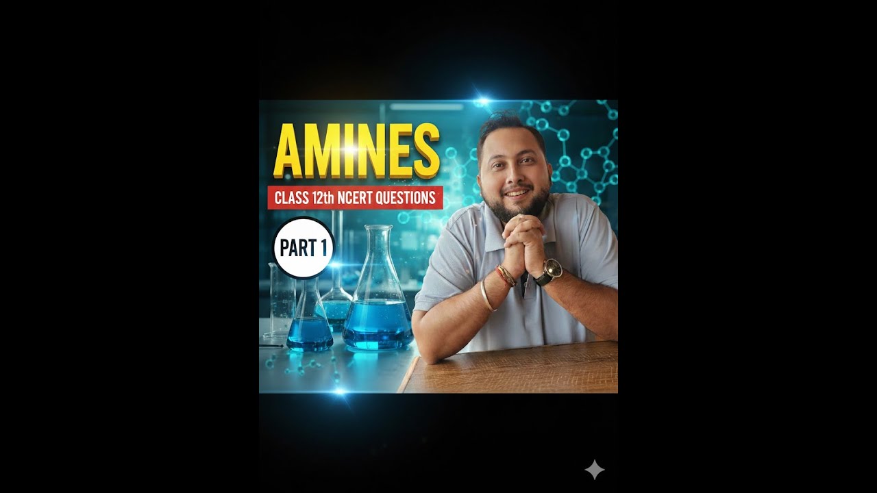 Amines Class 12 Chemistry | NCERT Important Questions | Part 1