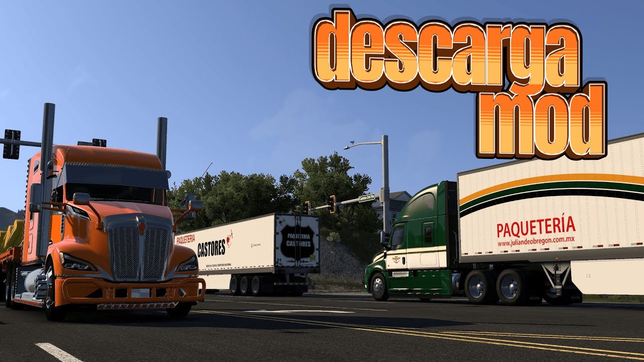 DESCARGA MOD TRAFICO EMPRESAS MEXICANAS CUSTOM PARA EL AMERICAN TRUCK SIMULATOR ATS MODS 1.58