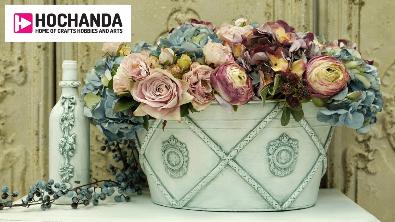 Mixed Media and Home Decor with LaBlanche on Hochanda - The Home of Crafts, Hobbies and Art