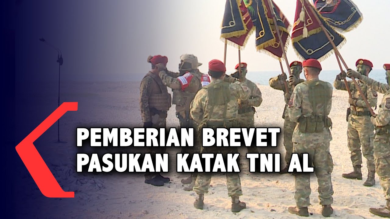 Pemberian Brevet Kehormatan Manusia Katak Kepada Pangkoarmada I