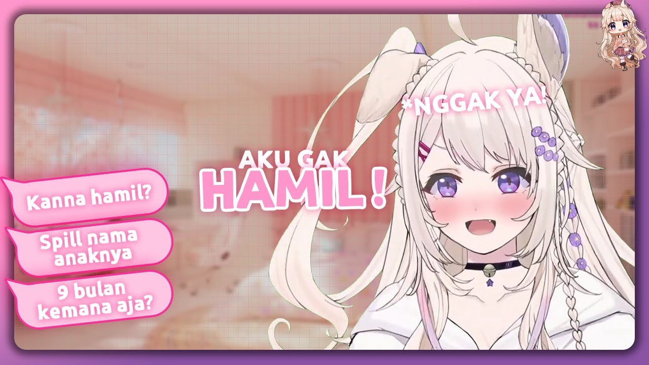 Kanna gak stream 9 bulan malah dikira hamil ama viewers 【Kanna Tamachi】