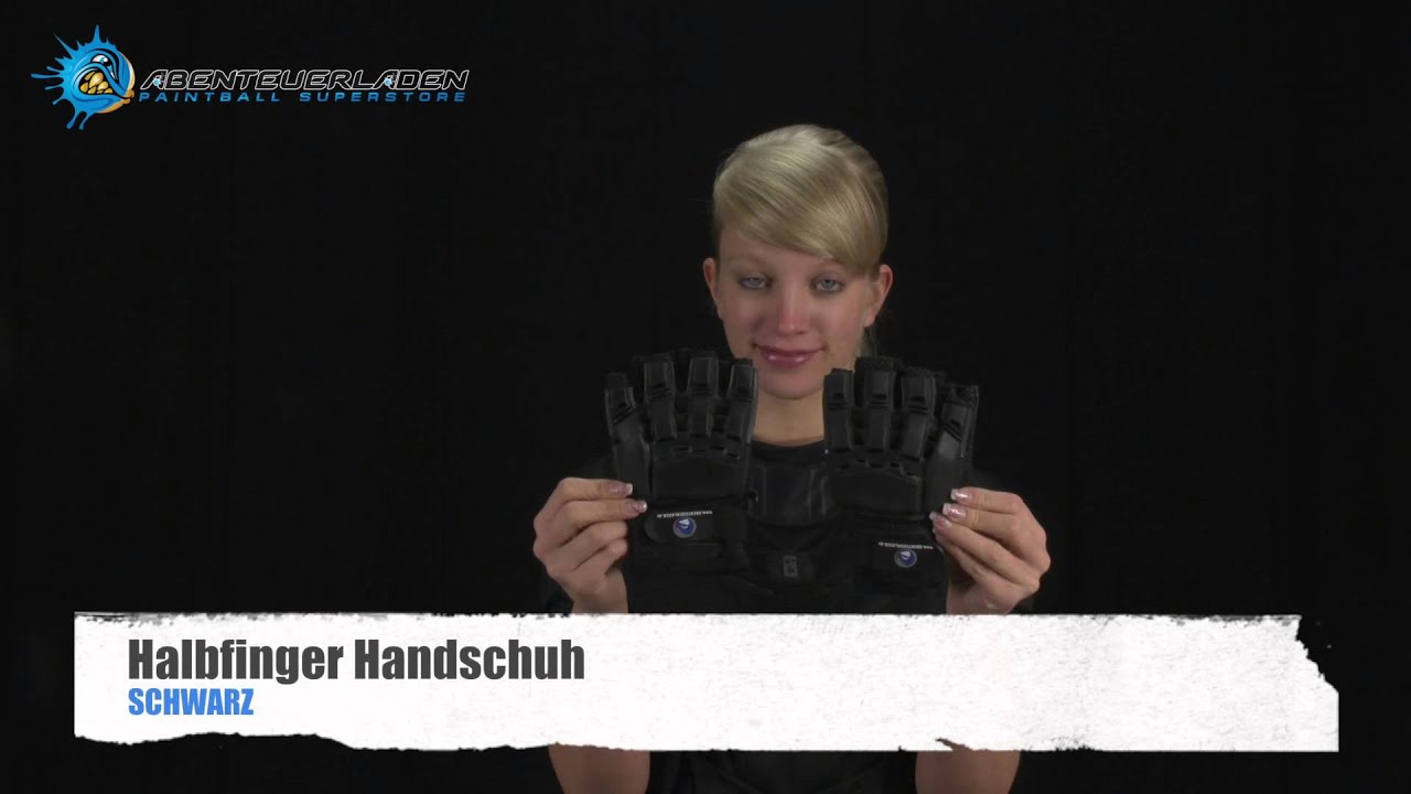 Halbfinger Handschuh Paintball - Abenteuerladen.de