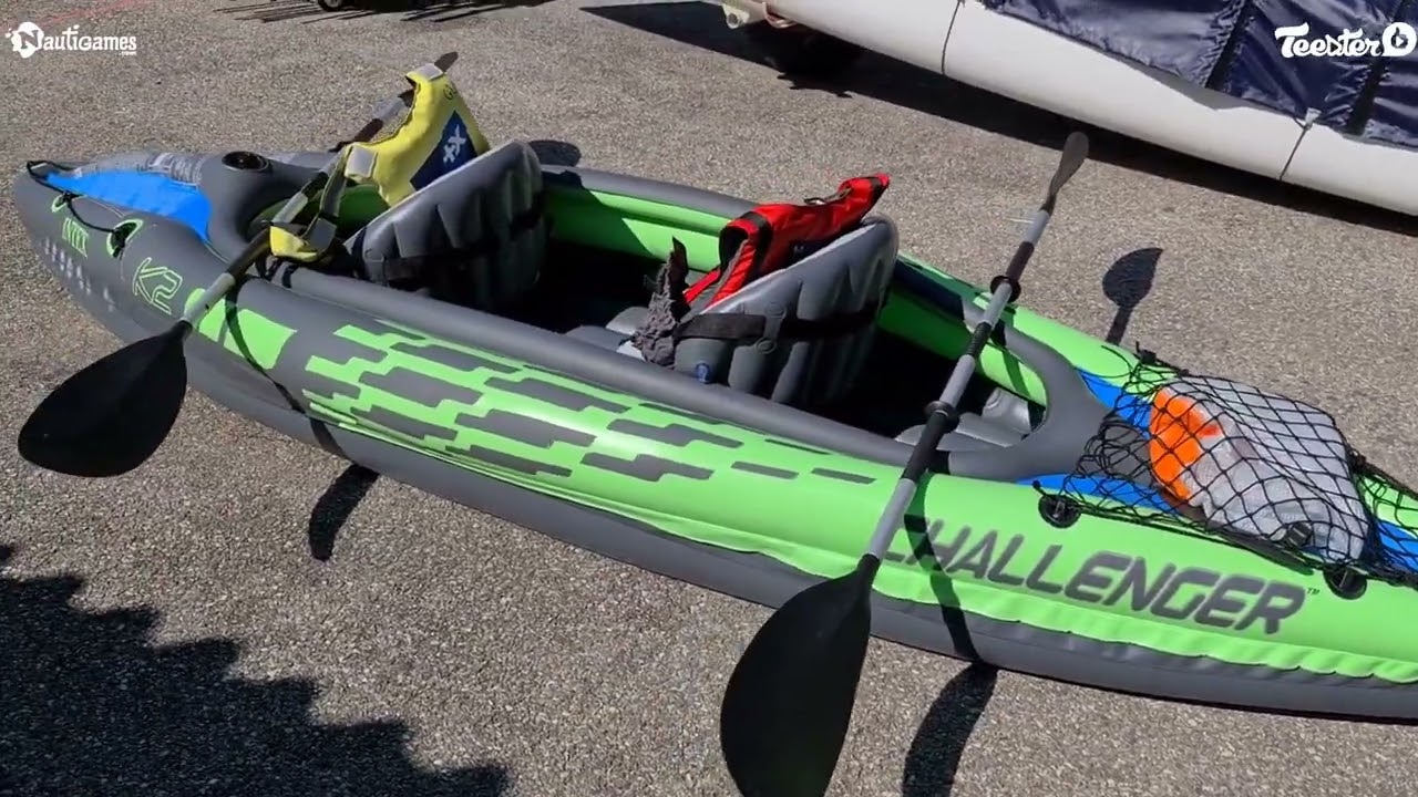 Unboxing - Kayak Gonflable Intex Challenger K2 | Nautigames.com