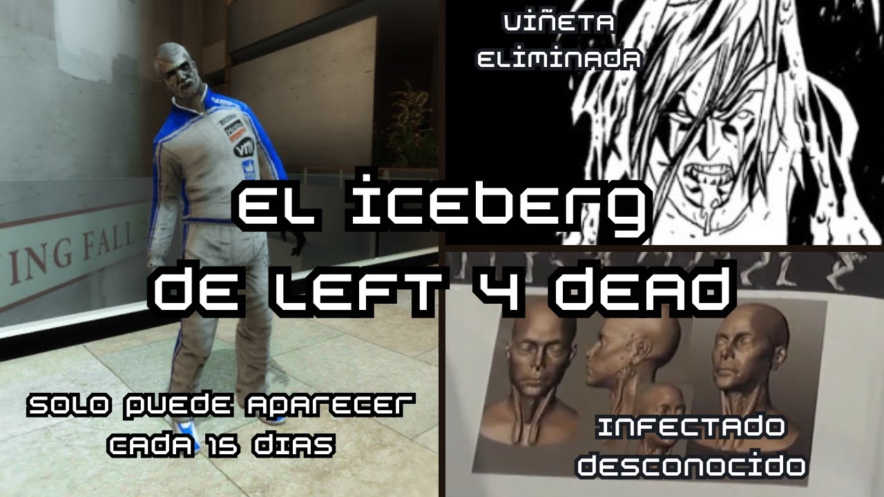 EL ICEBERG DEFINITIVO DE LEFT 4 DEAD