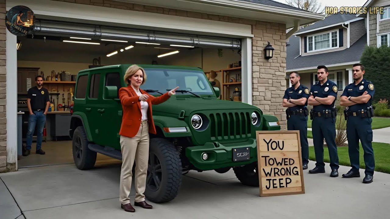 HOA Karen Cut My Lock to Steal My Jeep-Didn’t Know It Was Parked by a Police Task Force-HOA Stories