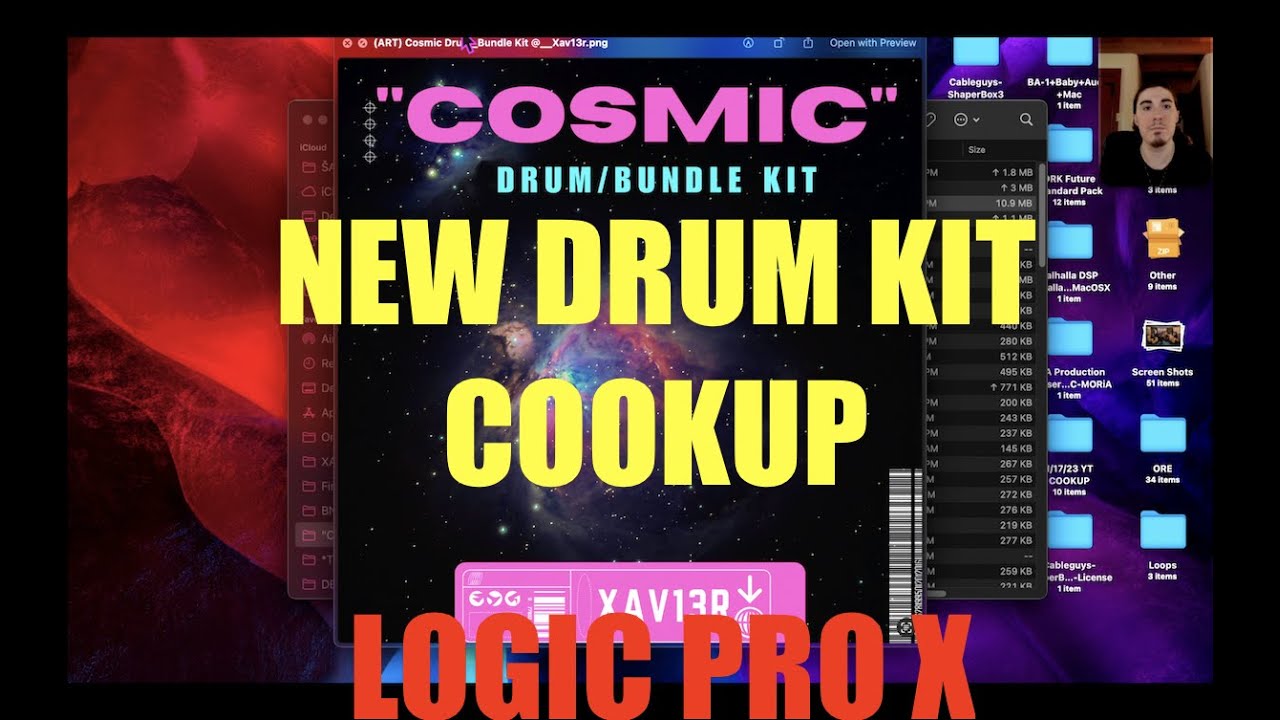 Cooking Up A Chill Virtual Beat With My New Free Drum Kit 
