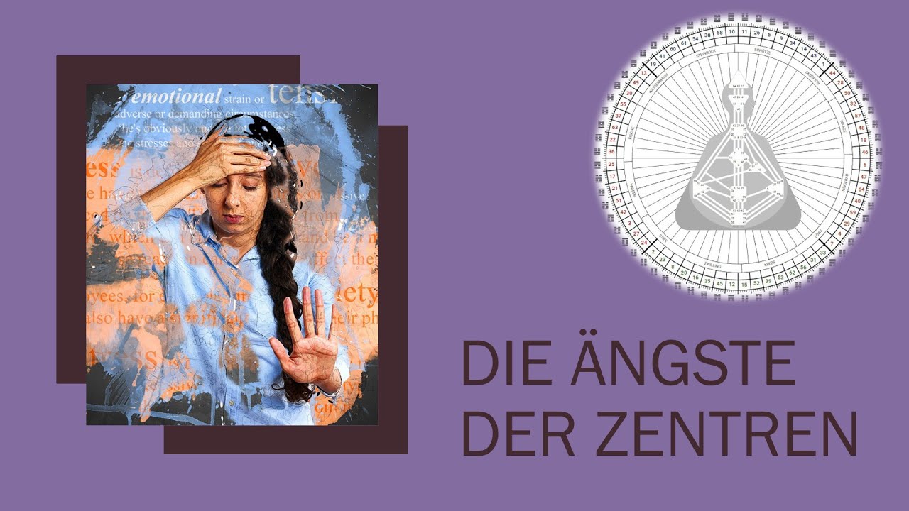Human Design - die Ängste der jeweiligen Zentren und wie du dich dagegen schützen kannst