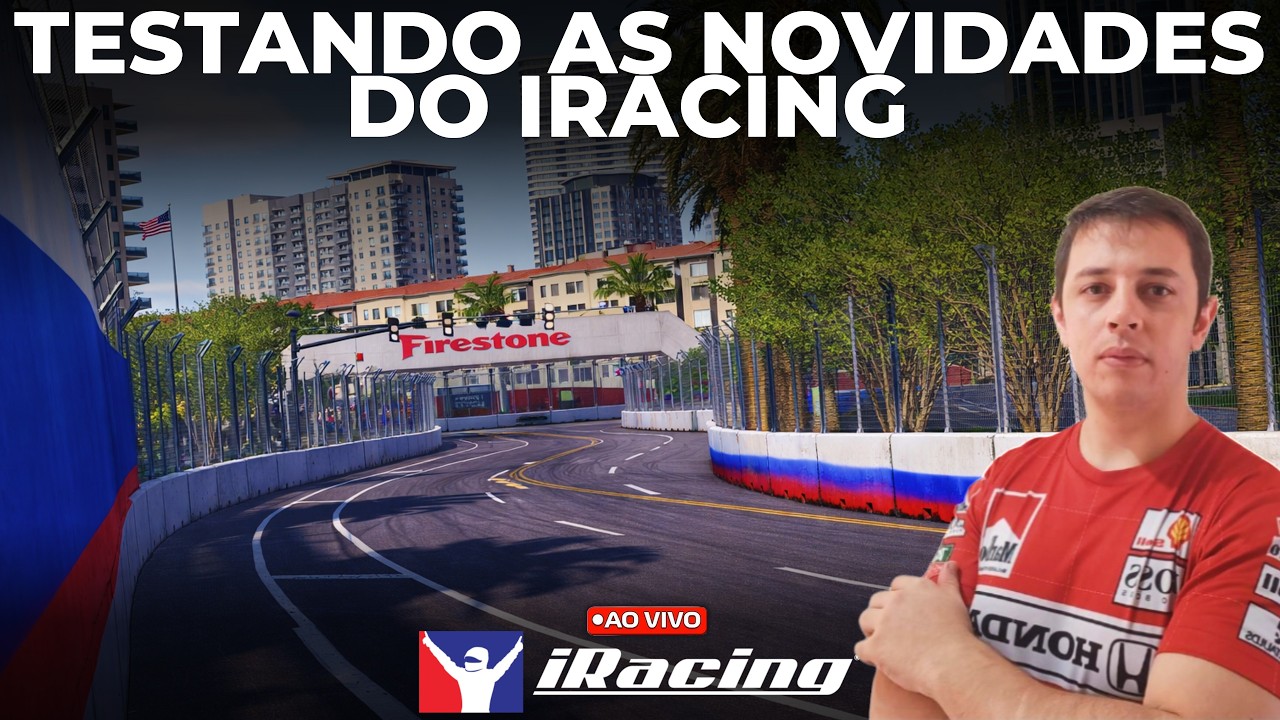 🔴TESTANDO OS UPGRADES DO IRACING❗aula❗treinamento ❗pintura ❗loja