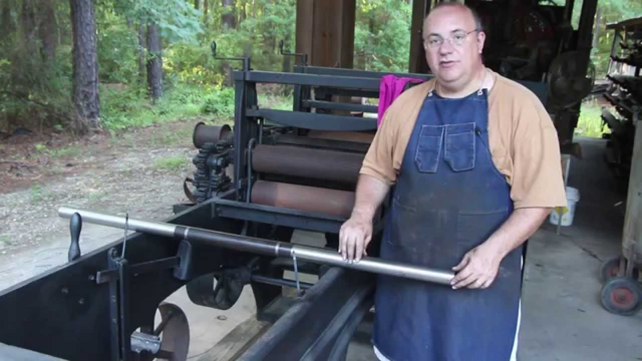 Vance Planer/Matcher:  Pouring Babbitt Bearings and Installing Flat Belt Pulleys