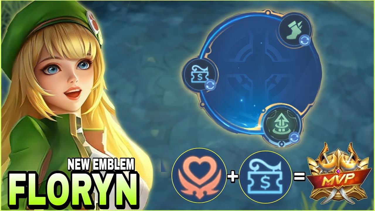 FLORYN BEST BUILD AND EMBLEM - TOP 1 GLOBAL FLORYN ~ MLBB