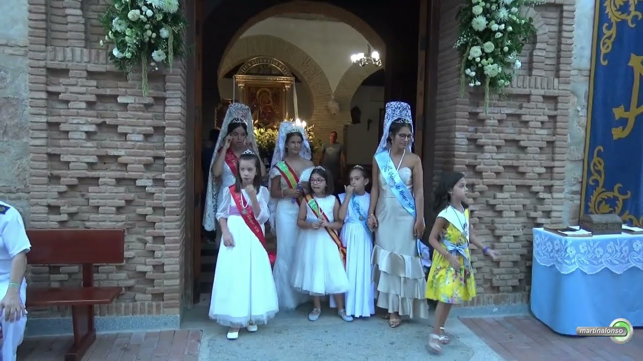 Salida de la Virgen al Ofrecimiento. Fiestas de la Virgen de la Natividad. Guadamur, 2024