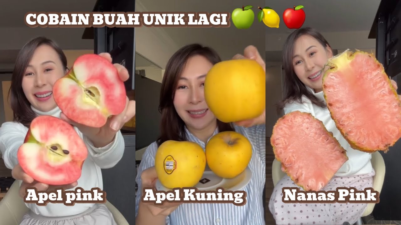 MAKAN BUAH UNIK LAGI // SIBUNGBUNG🍊🍎🍋