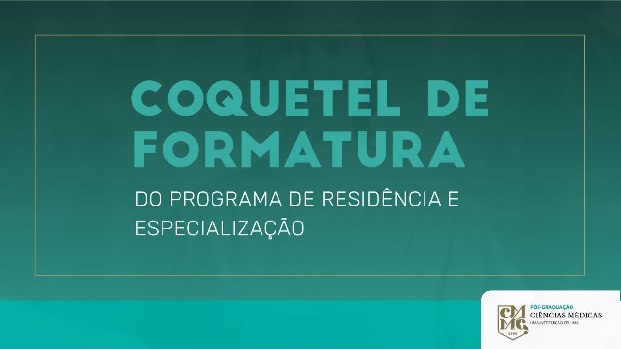 Formatura do Programa de Residência e Especialização