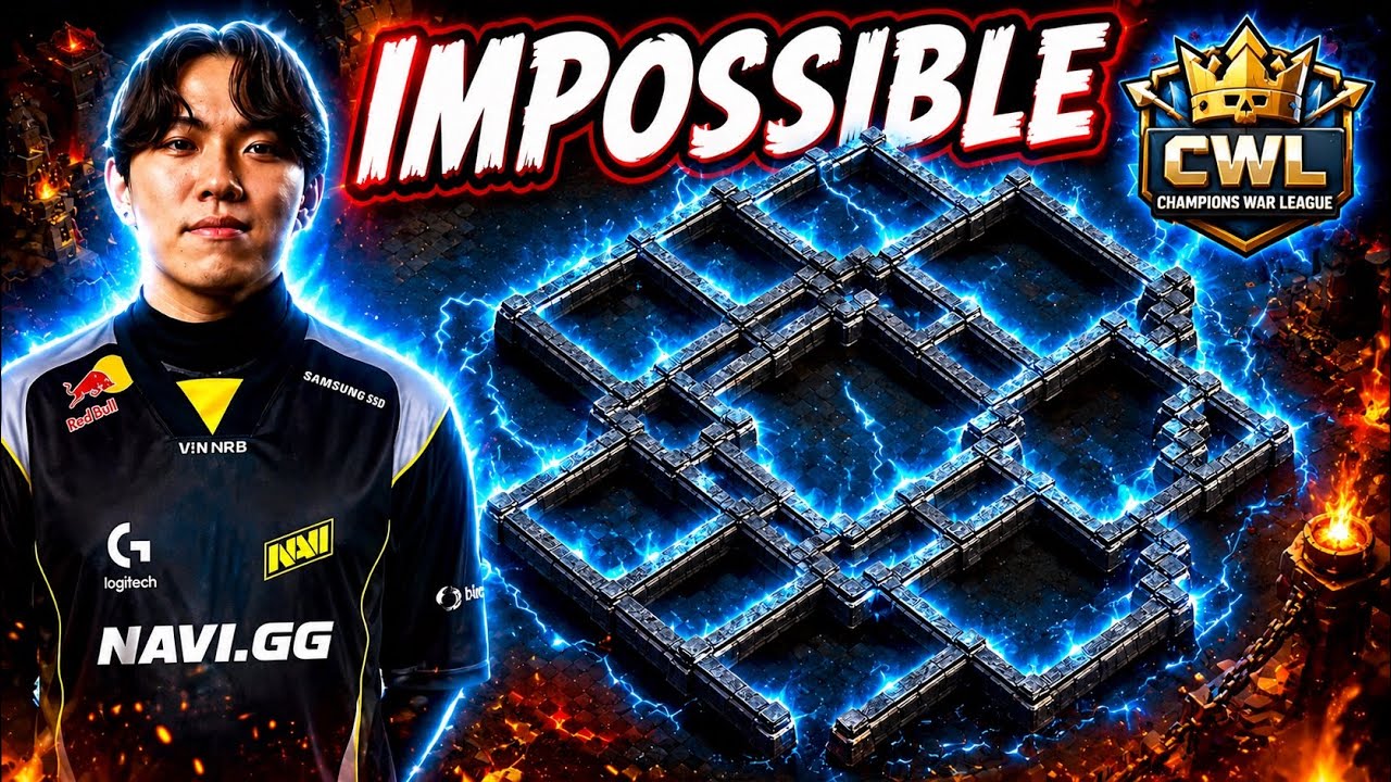🔥 IMPOSSIBLE TH18 CWL Base 2026 | 99% Players Fail to 3 Star
