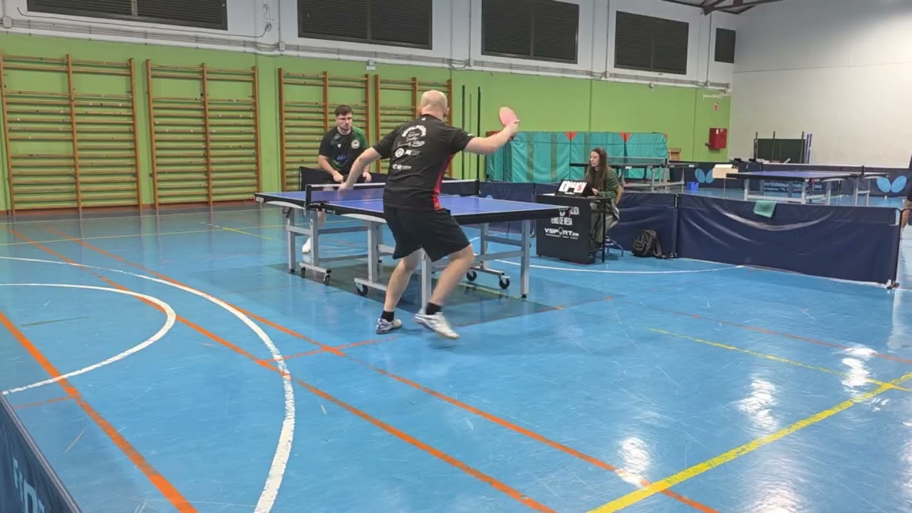 IVAN CAMPAÑA VS ZIJIE YE | TERCERA DIVISION NACIONAL TENIS DE MESA