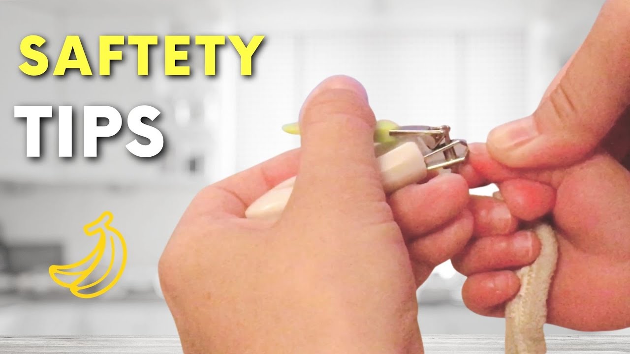 How to cut & trim baby's nails safely | Simple trick to avid cutting delicate finger tips | Mom Hack