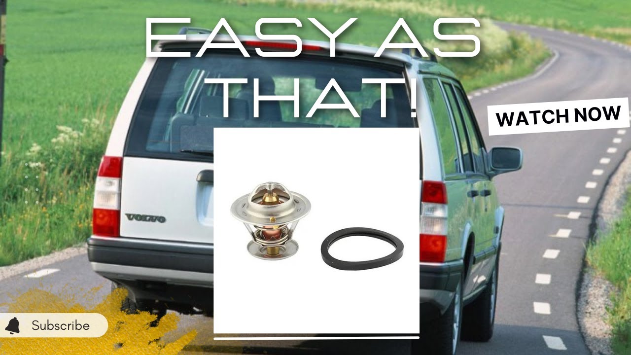 Volvo 940 B230 engine thermostat replacement