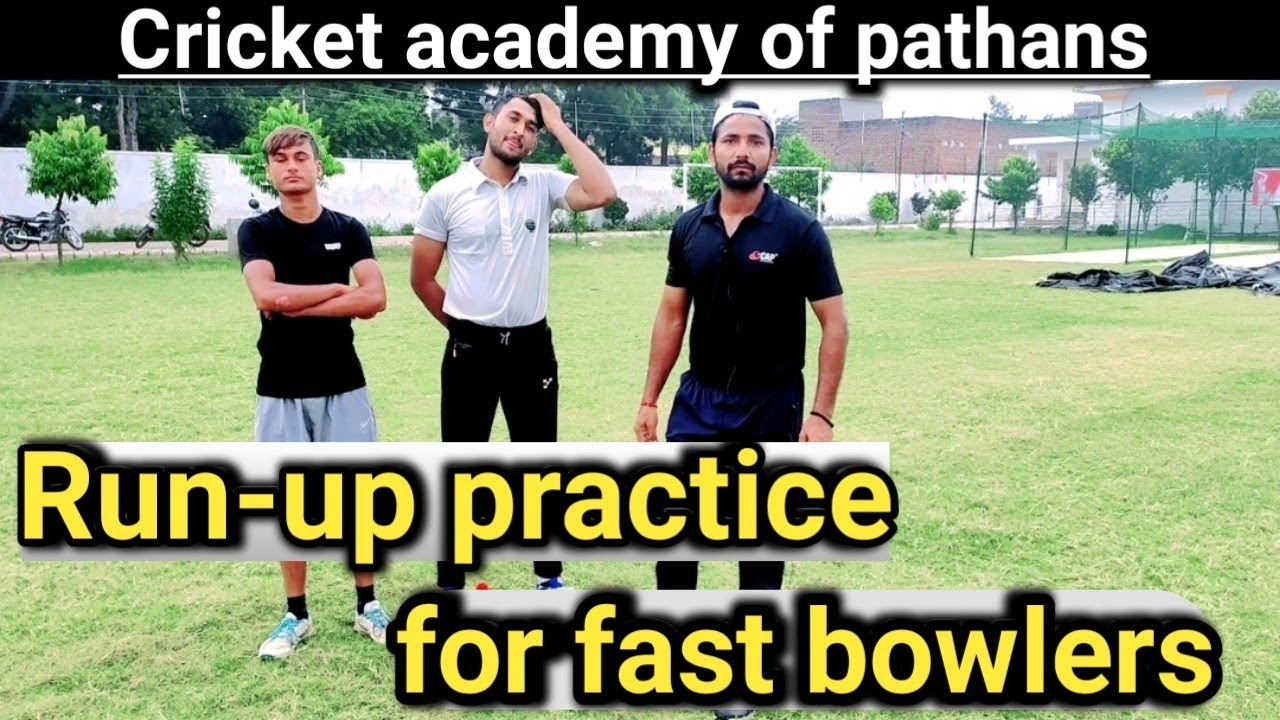 Run-up practice for fast bowlers run-up kaise lena chahiye #quick_cricket_skill #lalitdeva