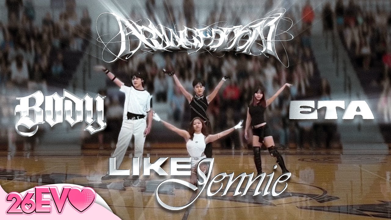 [KPOP IN SCHOOL]🩶Like JENNIE, BODY, Armageddon, ETA, Typa Girl & Candy | 26EVO