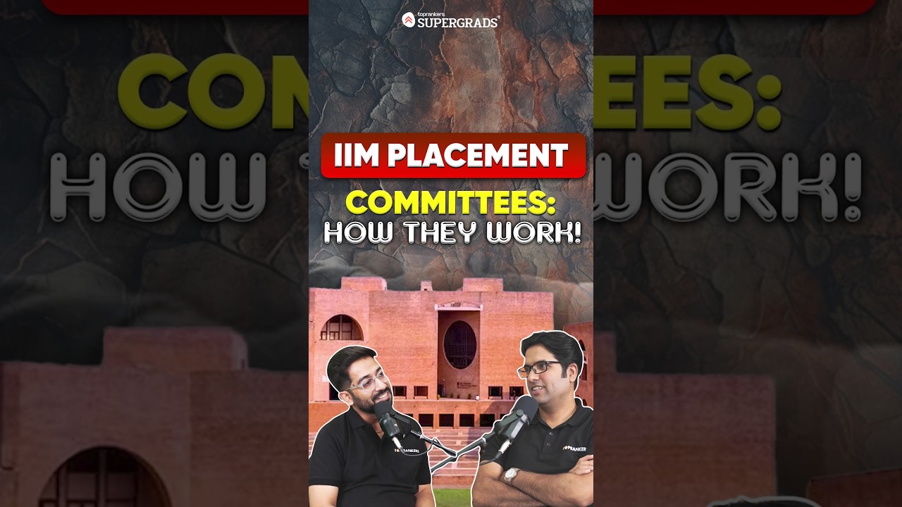 How the Placement Committee Works at IIMs: Behind the Scenes 🤔| A Quick Overview 🎙️| #shorts