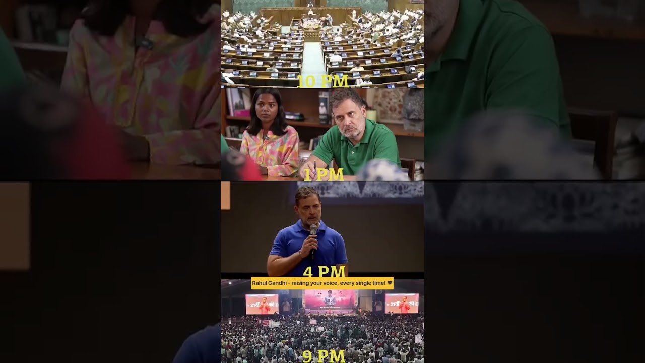 Rahul Gandhi - raising your voice, every single time! ❤️ l #viralvideo l #rahulgandhi