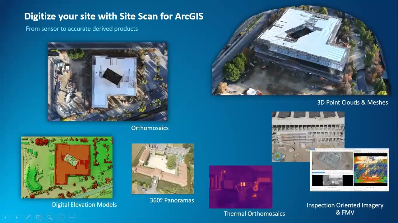 Webinar - Managing, Processing, and Analysis of Drone Imagery with Site Scan for ArcGIS
