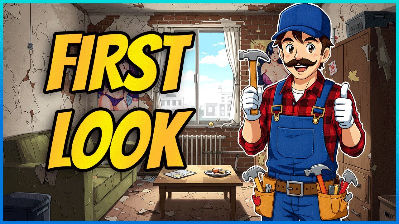 This game lets you be a SHADY Landlord! | Low Budget Repairs | First Look | Ep. 0