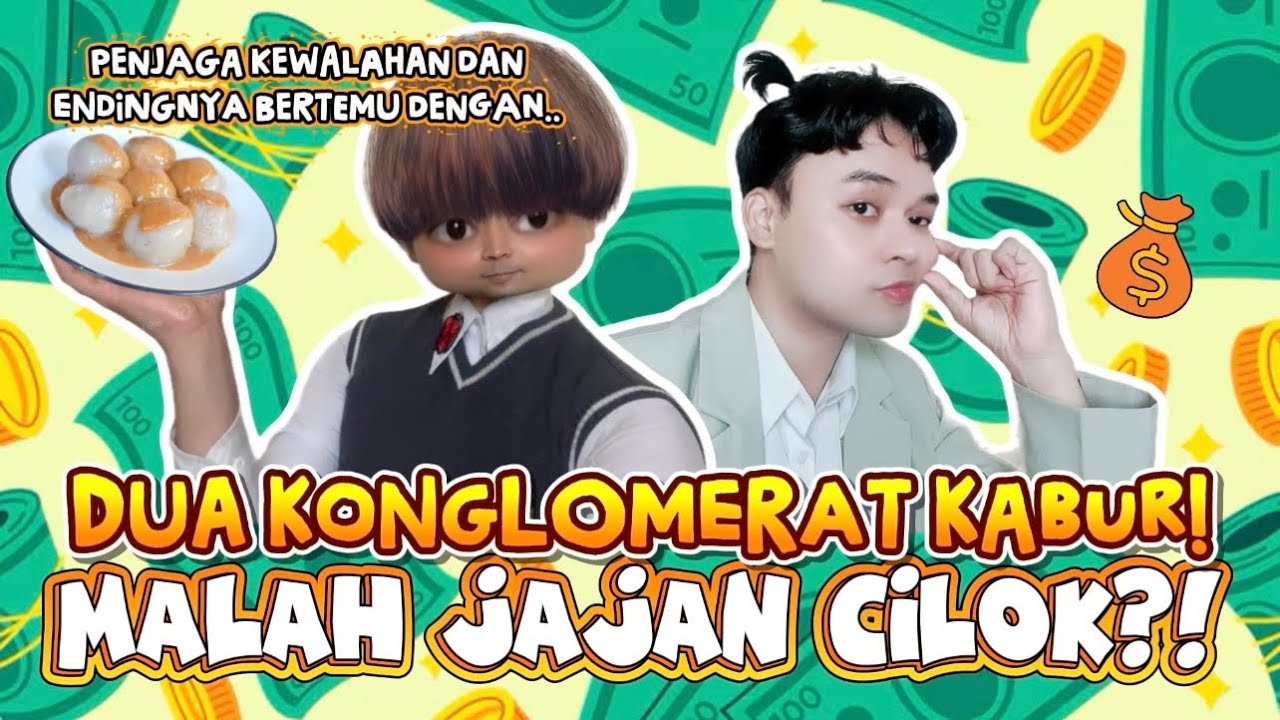 DUA KONGLOMERAT KABUR! AGRA & KOCI MALAH JAJAN CILOK?! Endingnya Bertemu Dengan... 🤩