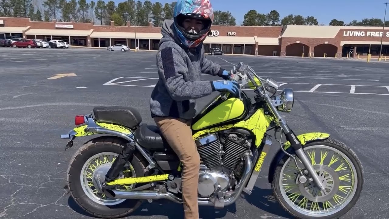 🏁 CUSTOM Intruder 800 First Test Ride