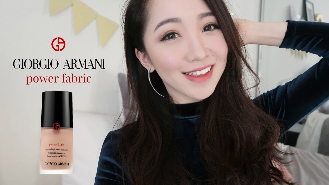 【 NEW 】GIORGIO ARMANI power fabric 粉底一天实测 | First Impression & Review