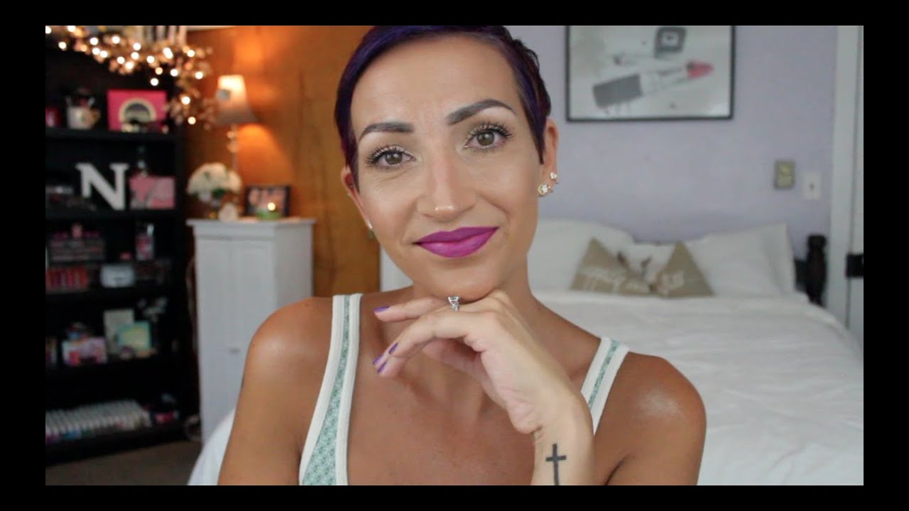 Chit Chat GRWM-Bright Purple Lips! And Story Time with Topaz!